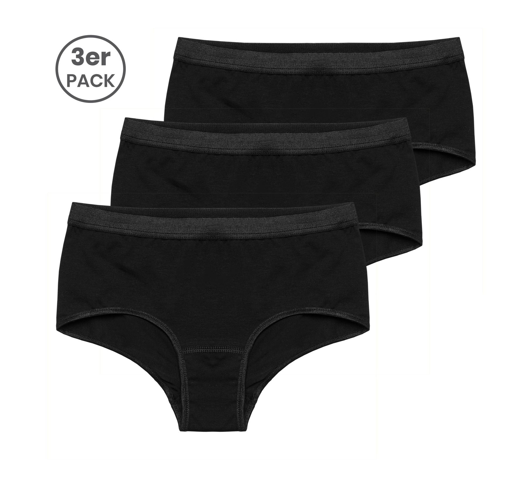 Mädchen Panty, 3er Pack, Bio GOTS Baumwolle/ – Bodywear Elasthan, Haasis zertifiziert