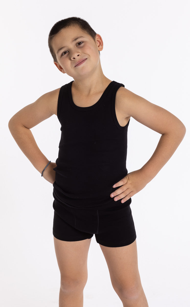 Jungen Short, 3er Pack, Baumwolle/ Elasthan