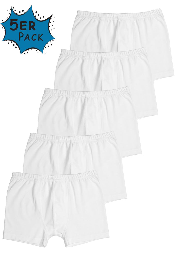 Jungen Short, 5er Pack, Baumwolle/ Elasthan