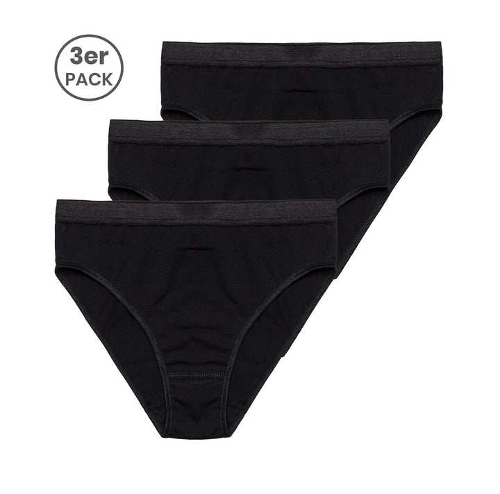 Mädchen Slip, 3er Pack, Bio Baumwolle/ Elasthan, GOTS zertifiziert