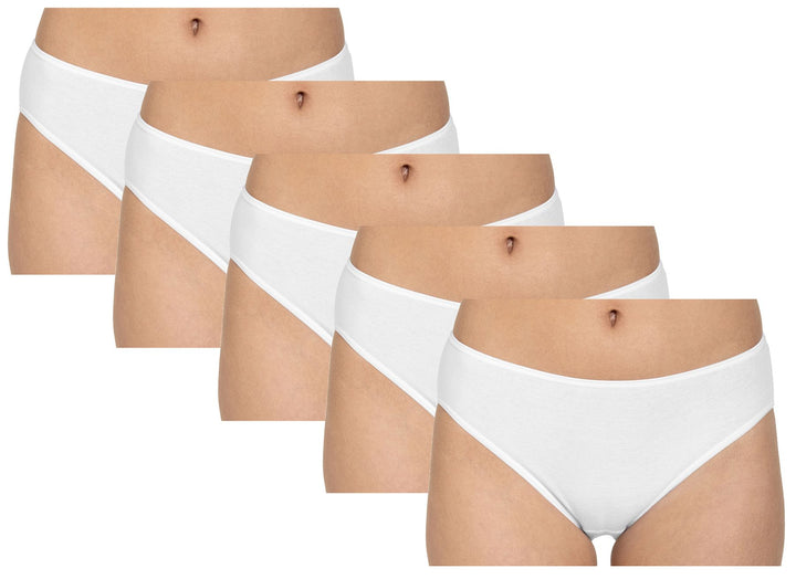 Damen Mini Slip, 5er Pack, Bio Baumwolle, GOTS zertifiziert