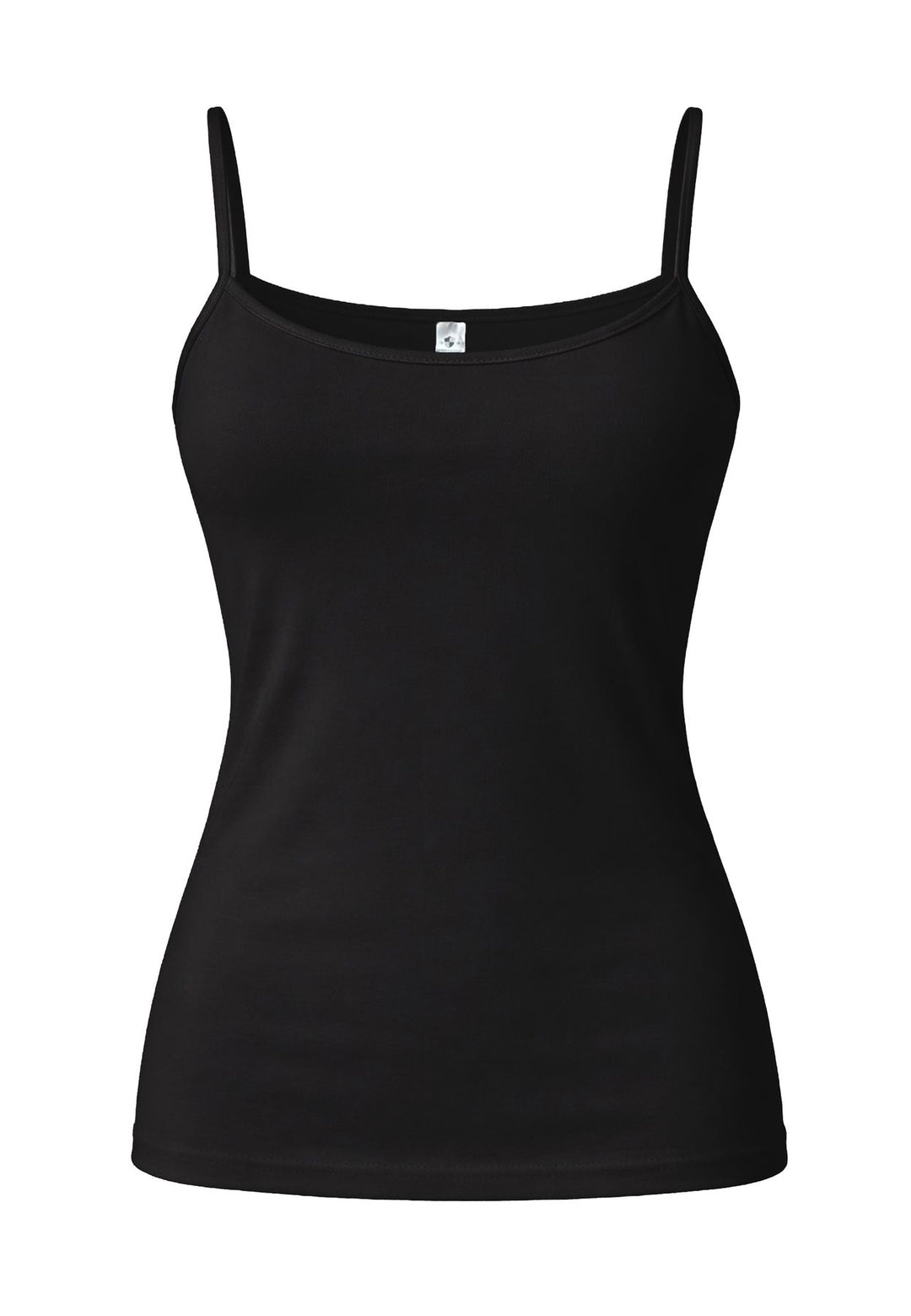 Damen Spaghetti Top, Glanzeinfass, 3er Pack, Bio Baumwolle, GOTS zertifiziert