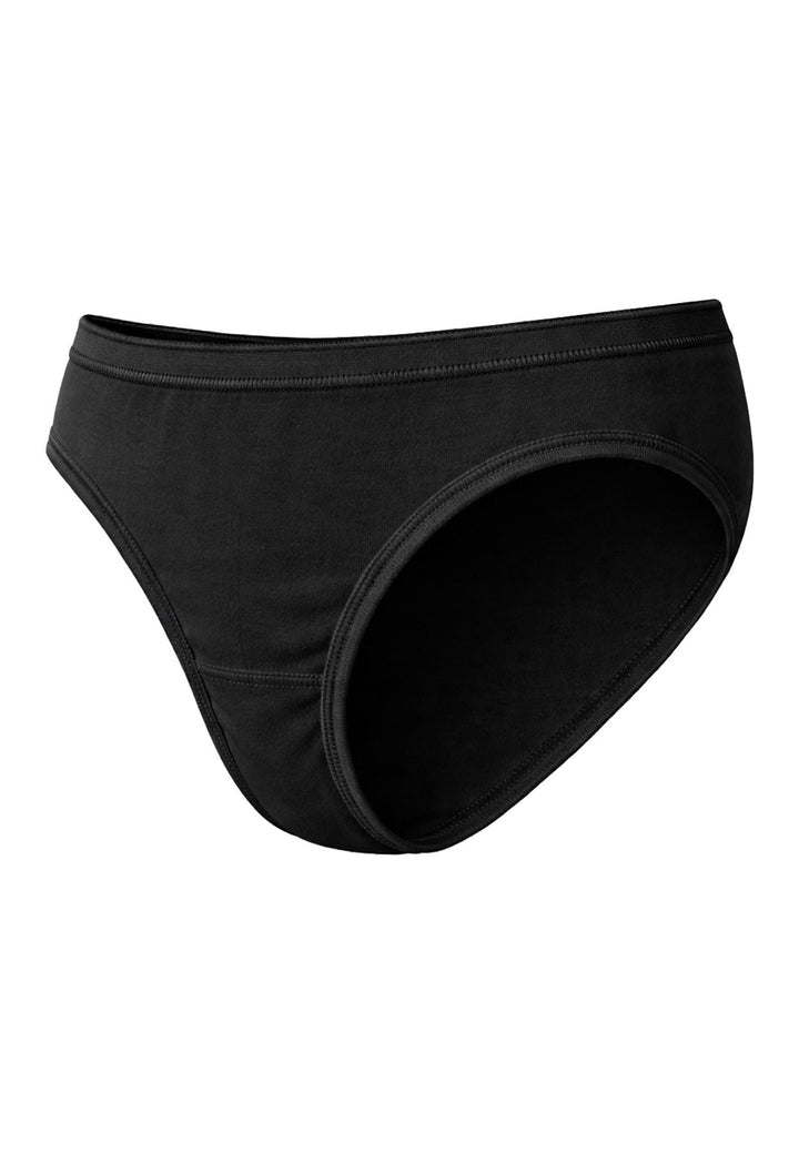 Damen Mini Slip m. Glanzgummi, 3er Pack, Bio Baumwolle, GOTS zertifiziert