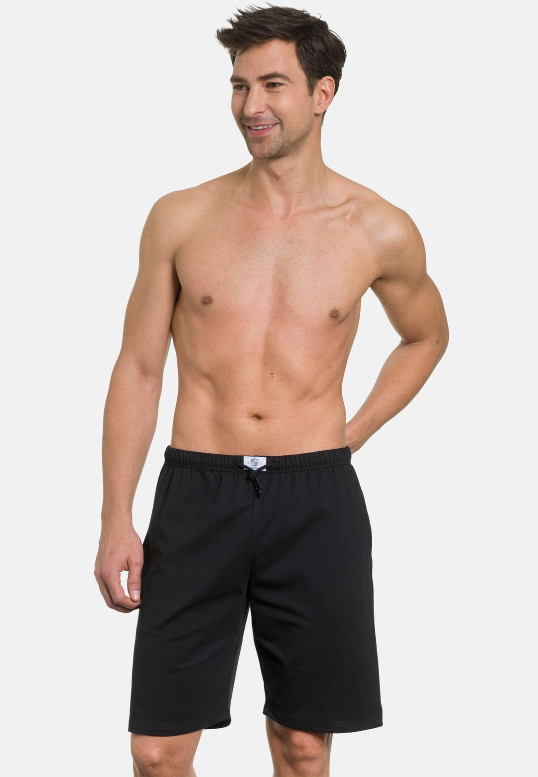 Herren  Bermuda mit Seitentaschen, Bio Baumwolle, GOTS zertifizier