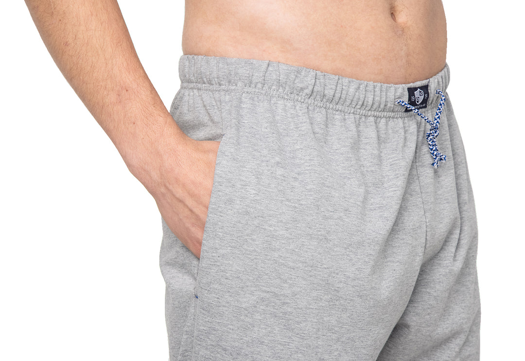 Herren Pyjamahose mit Bündchen, Seitentaschen, Bio Baumwolle, GOTS zertifiziert
