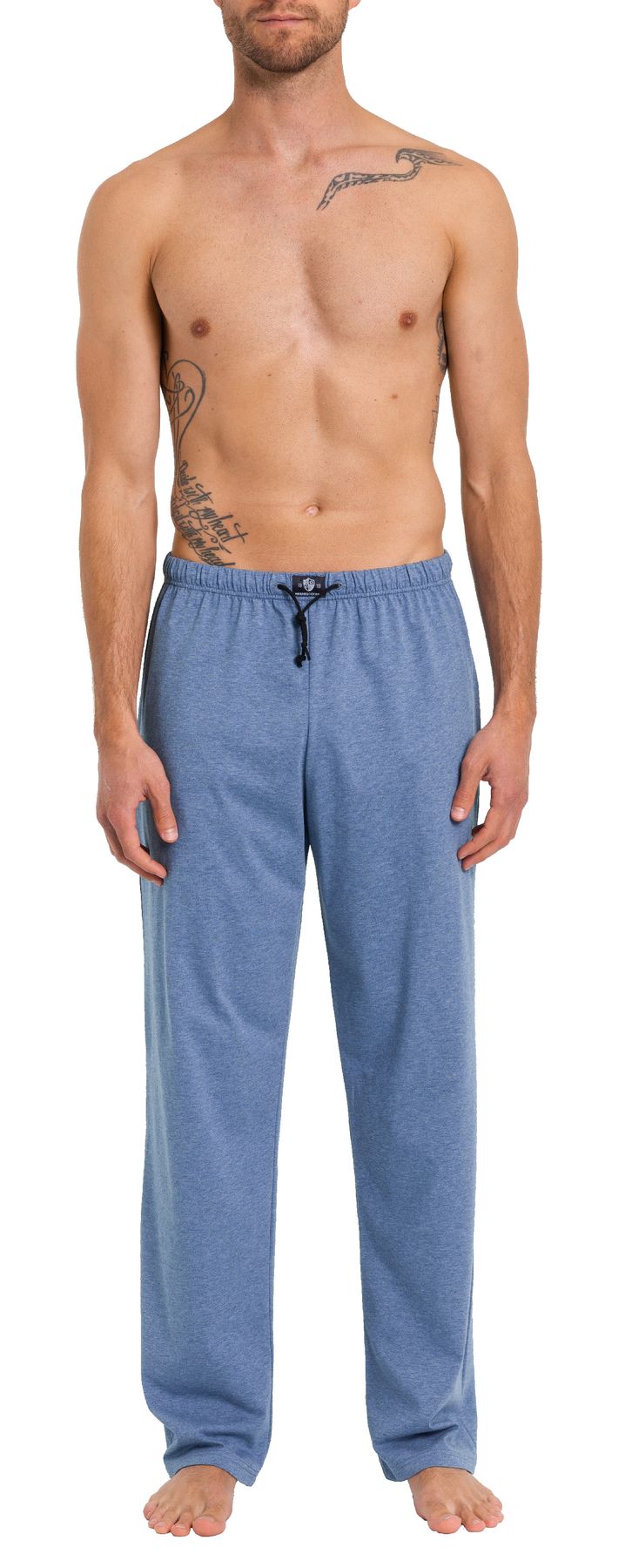 Herren Pyjamahose mit Seitentaschen, Bio Baumwolle, GOTS zertifiziert