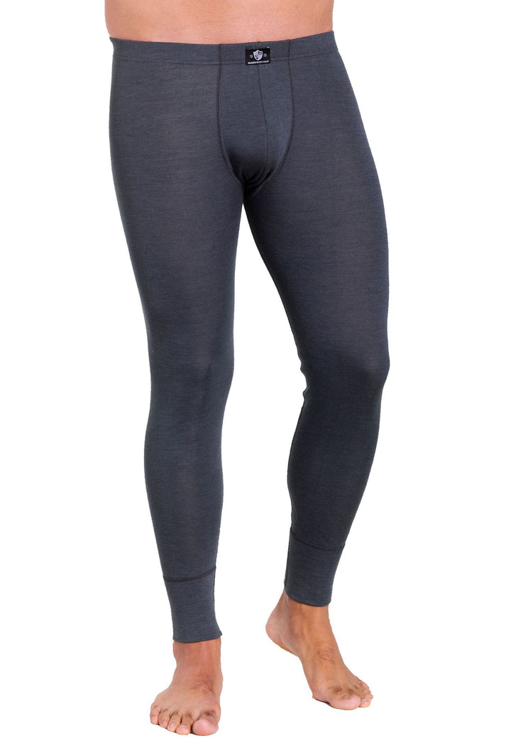 Edle Herrenhose lang, ohne Eingriff, Wolle/ Seide Mischung