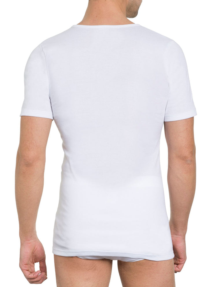 Herren Shirt Rundhals, 2er Pack, Bio Baumwolle, GOTS zertifiziert