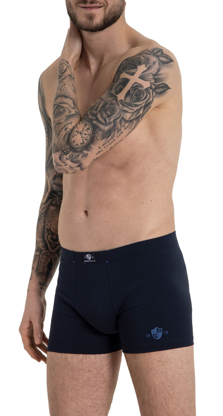 Herren Pants, ohne Eingriff, 2er Pack, Bio Baumwolle/ Elasthan, GOTS zertifiziert
