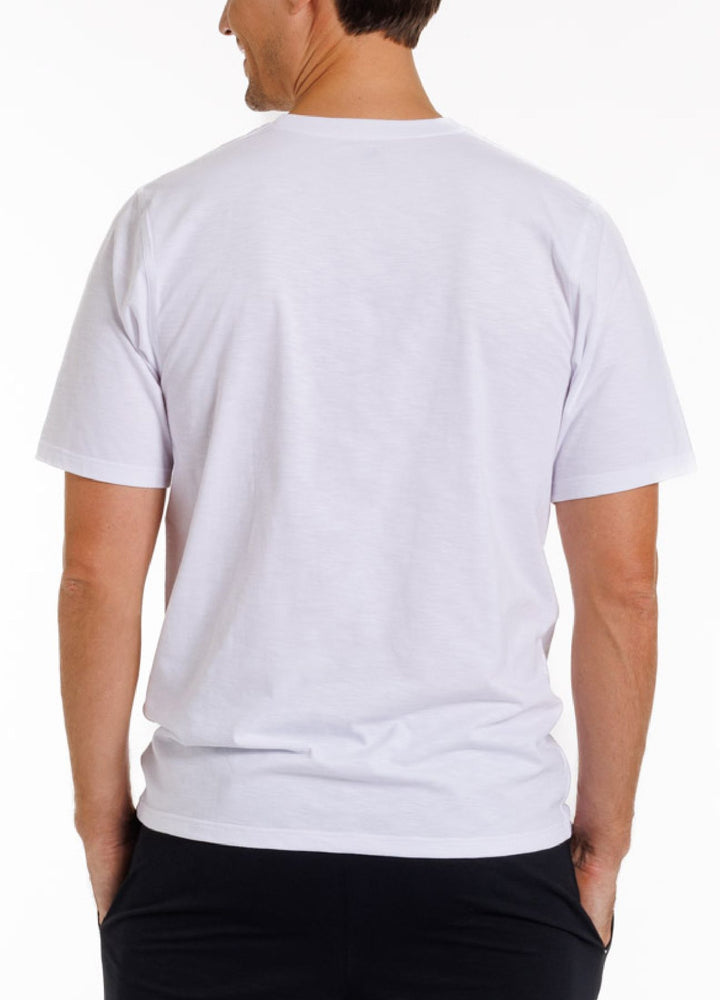 Herren T-Shirt Rundhals, Slub Single Jersey, Bio Baumwolle, GOTS zertifiziert