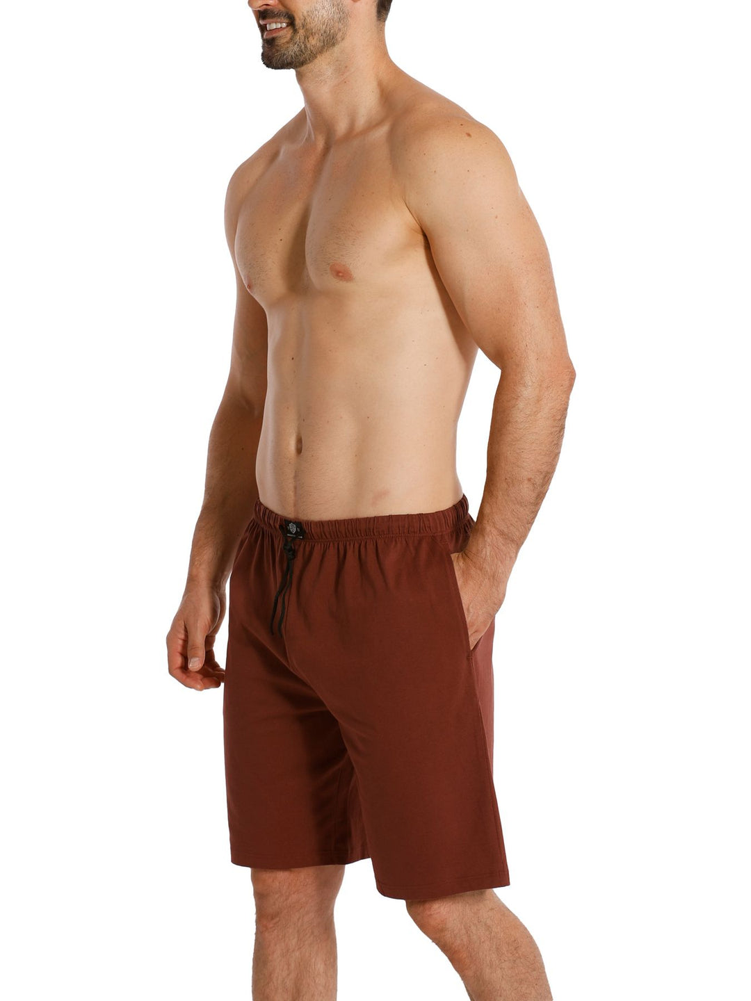 Herren  Bermuda mit Seitentaschen, Bio Baumwolle, GOTS zertifiziert