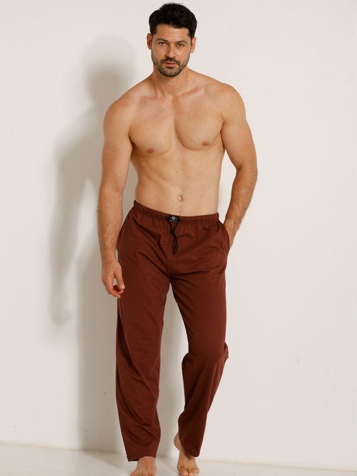 Herren Pyjamahose mit Seitentaschen, Bio Baumwolle, GOTS zertifiziert