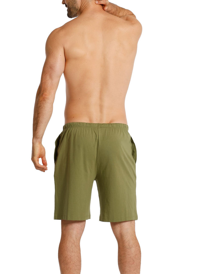 Herren  Bermuda mit Seitentaschen, Bio Baumwolle, GOTS zertifiziert