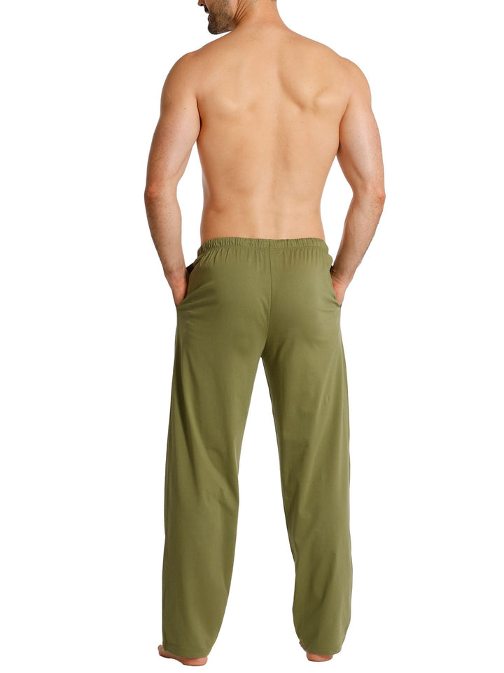 Herren Pyjamahose mit Seitentaschen, Bio Baumwolle, GOTS zertifiziert