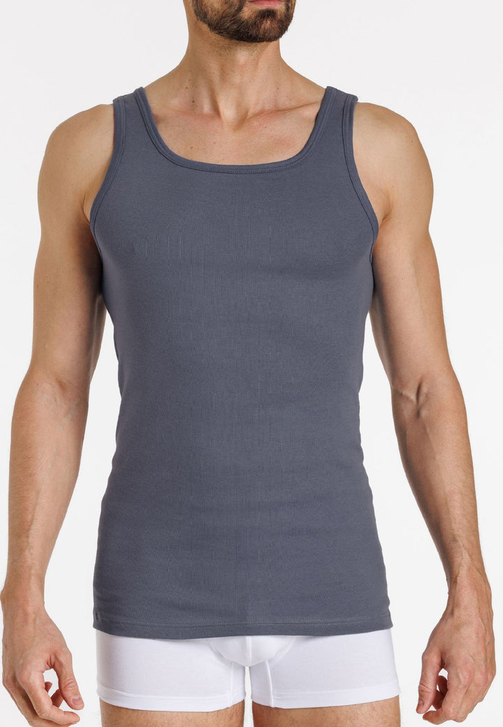 Herren Unterhemd, 2er Pack, Bio Baumwolle, GOTS zertifiziert