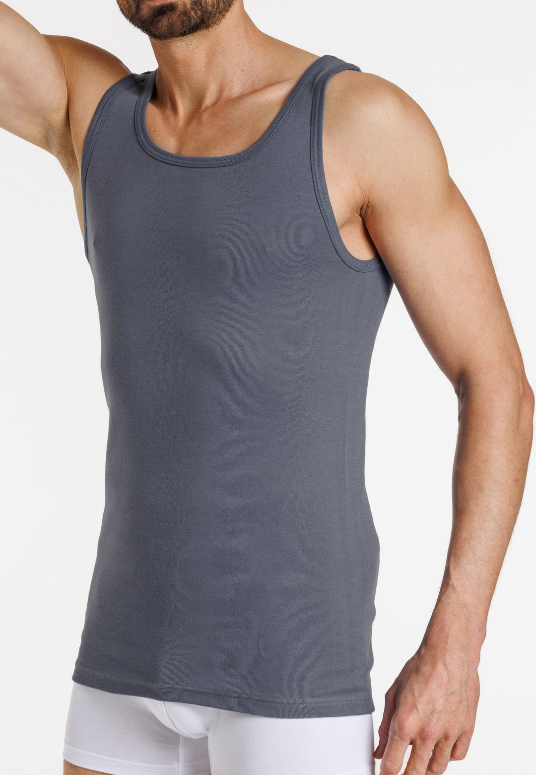 Herren Unterhemd, 5er Pack, Bio Baumwolle, GOTS zertifiziert