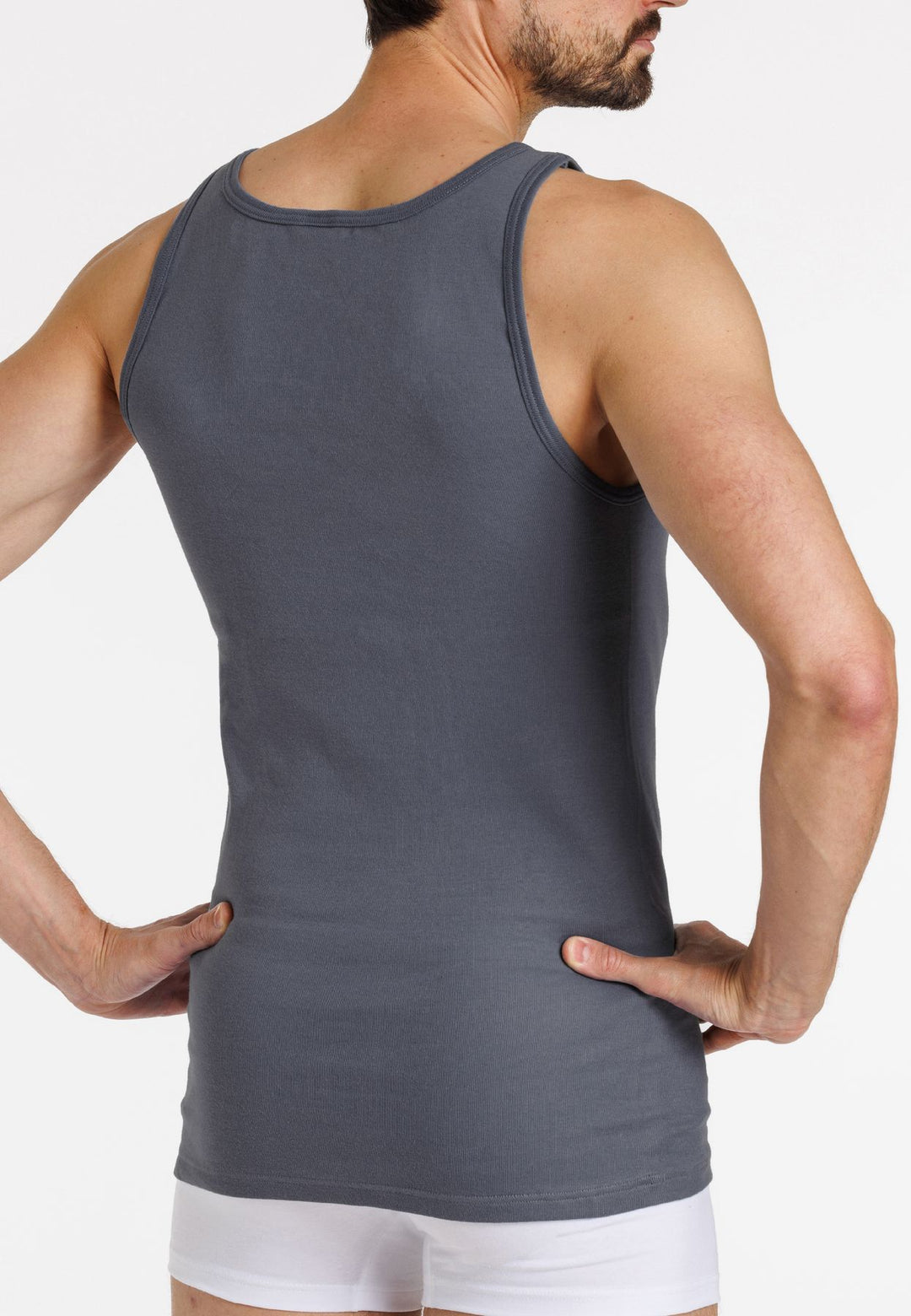 Herren Unterhemd, 2er Pack, Bio Baumwolle, GOTS zertifiziert