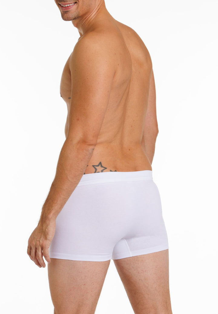 Herren Pants, ohne Eingriff, Weichgummibund, 2er Pack, Bio Baumwolle/ Elasthan, GOTS zertifiziert