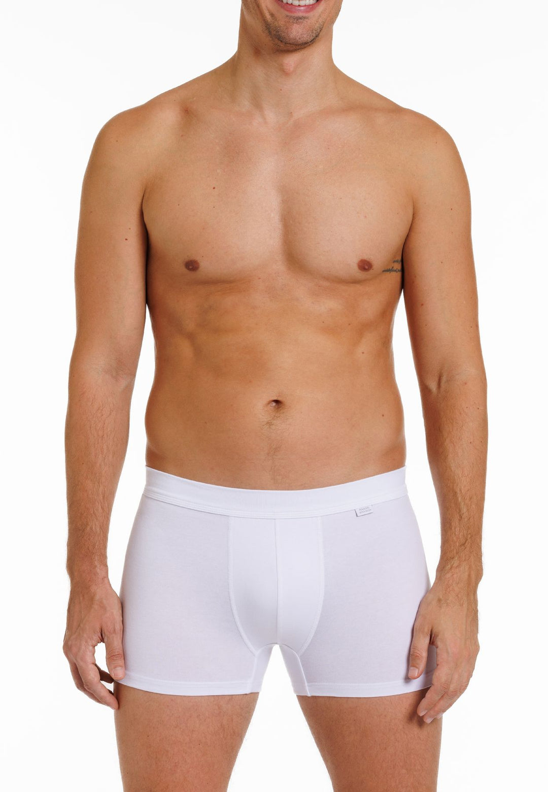 Herren Pants, ohne Eingriff, Weichgummibund, 2er Pack, Bio Baumwolle/ Elasthan, GOTS zertifiziert