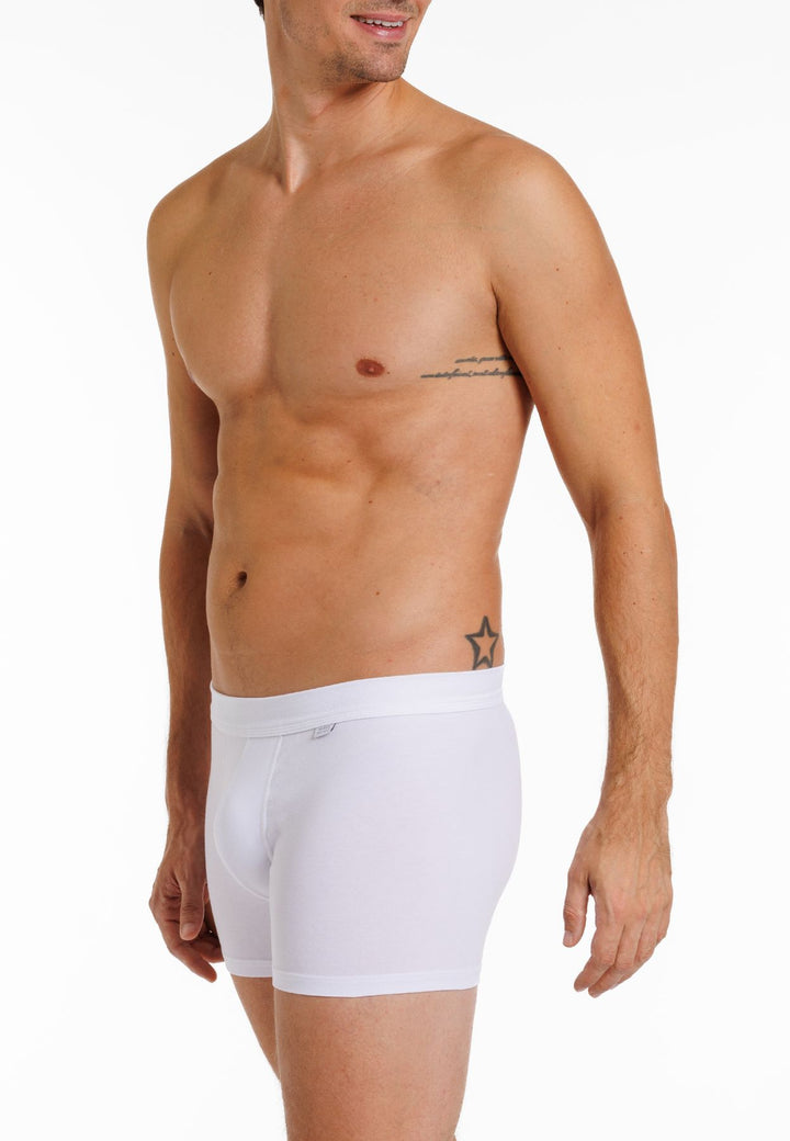 Herren Pants, ohne Eingriff, Weichgummibund, 2er Pack, Bio Baumwolle/ Elasthan, GOTS zertifiziert