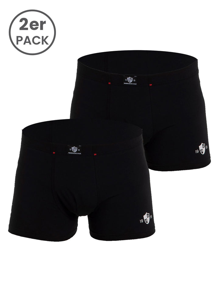 Herren Pants, ohne Eingriff, 2er Pack, Bio Baumwolle/ Elasthan, GOTS zertifiziert