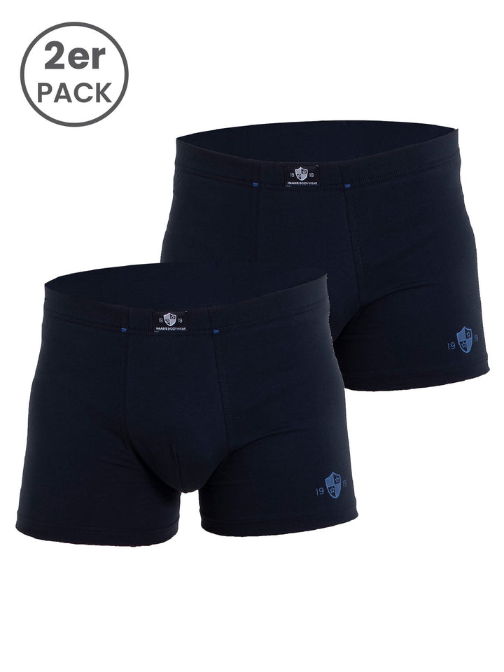 Herren Pants, ohne Eingriff, 2er Pack, Bio Baumwolle/ Elasthan, GOTS zertifiziert