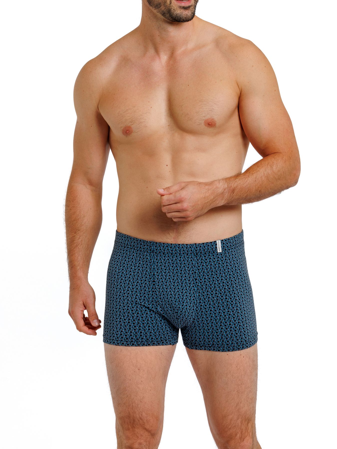 Herren Pants, ohne Eingriff, 2er Pack, Bio Baumwolle/ Elasthan, GOTS zertifiziert