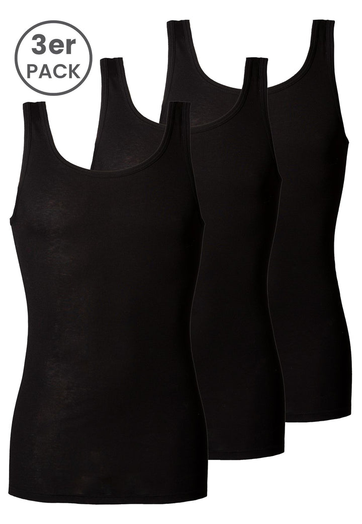 Herren Unterhemd, 3er Pack, Pima-Baumwolle