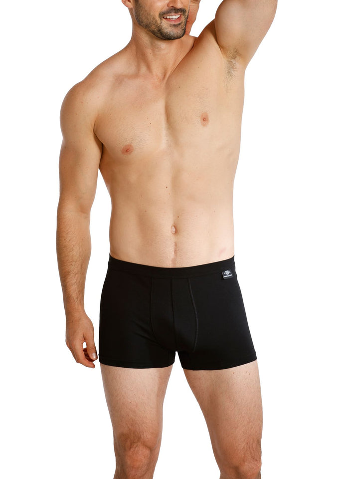 Herren Pants, ohne Eingriff, Weichgummibund, 3er Pack, Bio Baumwolle/Elasthan, GOTS zertifiziert