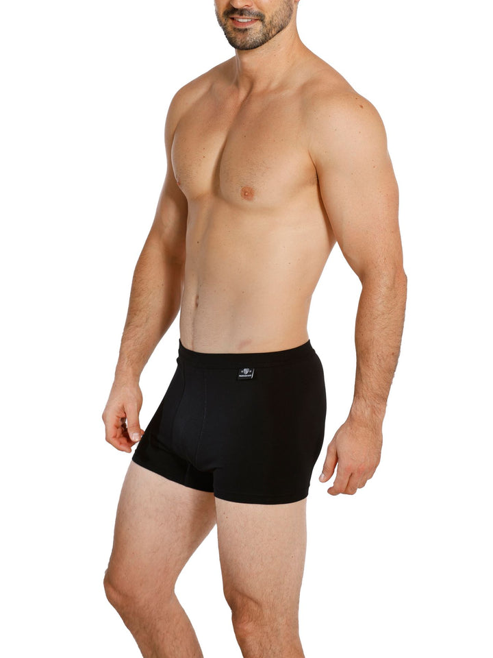 Herren Pants, ohne Eingriff, Weichgummibund, 3er Pack, Bio Baumwolle/Elasthan, GOTS zertifiziert
