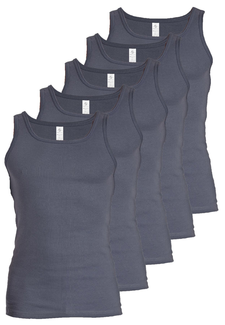 Herren Unterhemd, 5er Pack, Bio Baumwolle, GOTS zertifiziert