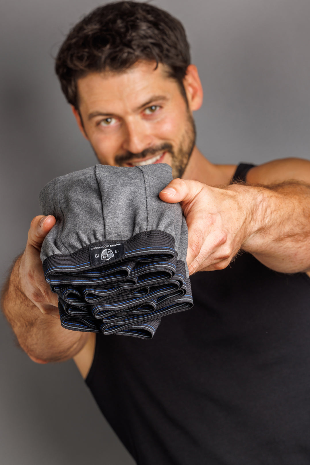 Herren Pants, ohne Eingriff, 5er Pack, Bio Baumwolle/ Elasthan, GOTS zertifiziert