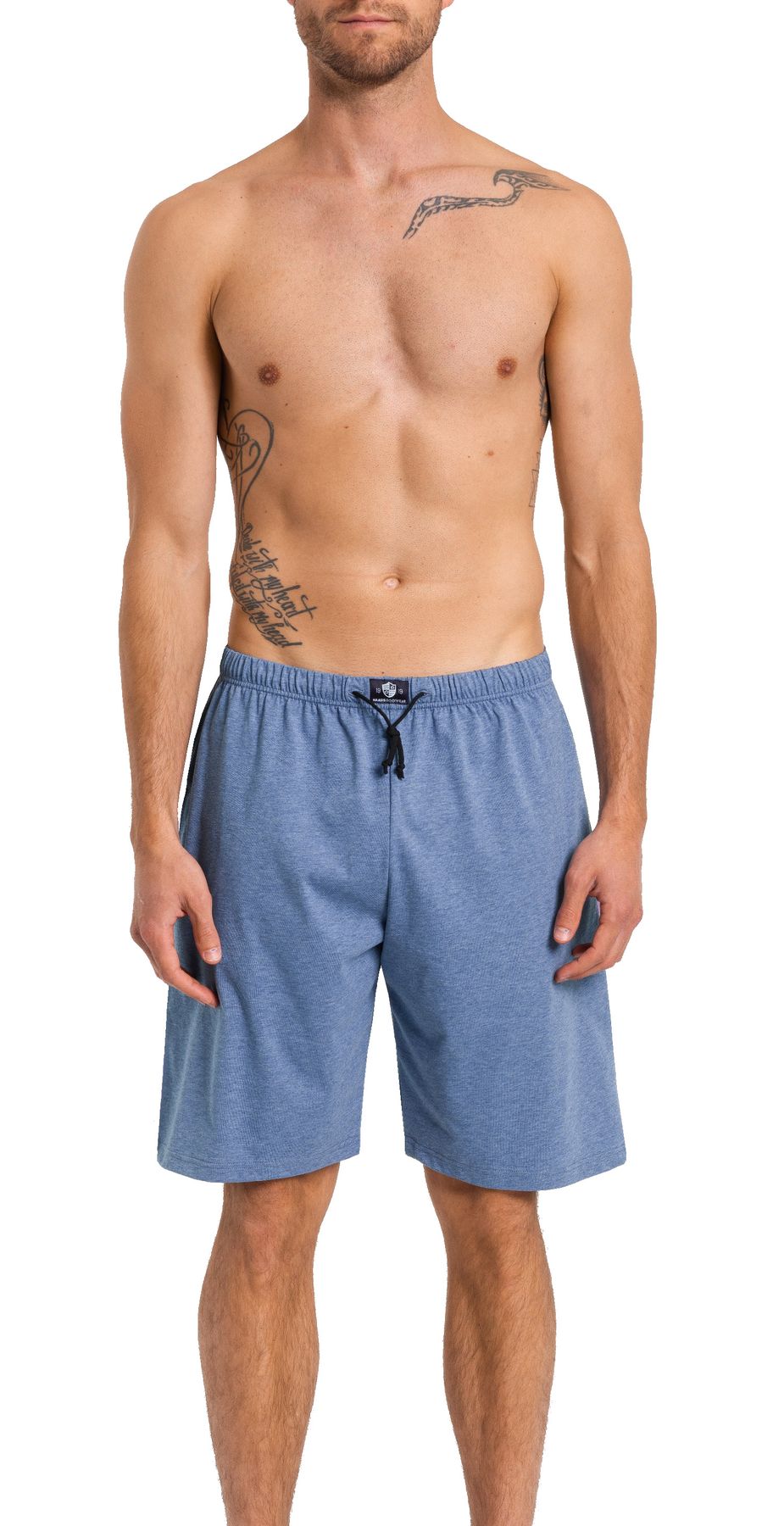 Herren Bermuda mit Seitentaschen, Bio Baumwolle, GOTS zertifiziert