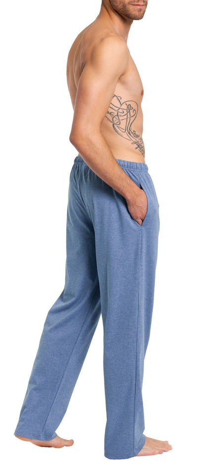 Herren Pyjamahose mit Seitentaschen, Bio Baumwolle, GOTS zertifiziert