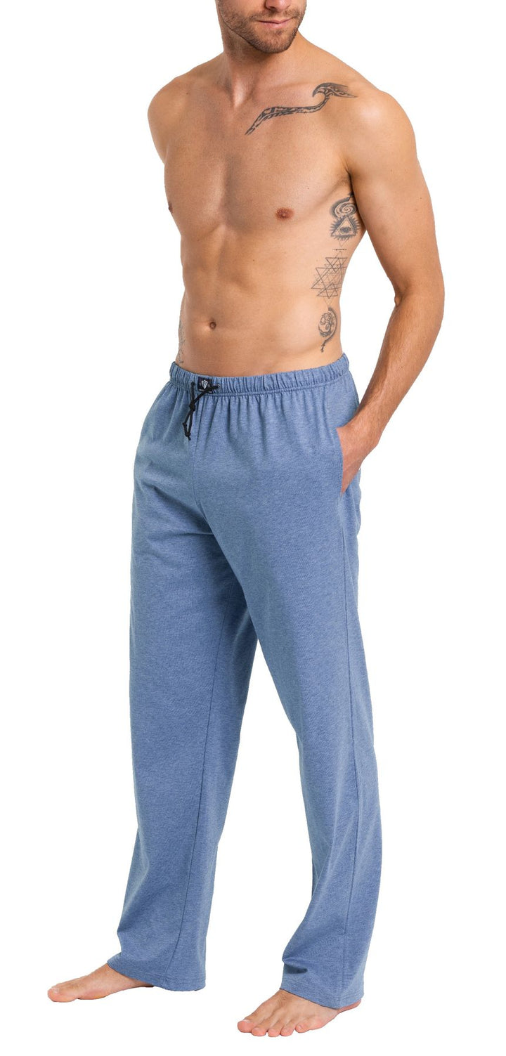 Herren Pyjamahose mit Seitentaschen, Bio Baumwolle, GOTS zertifiziert