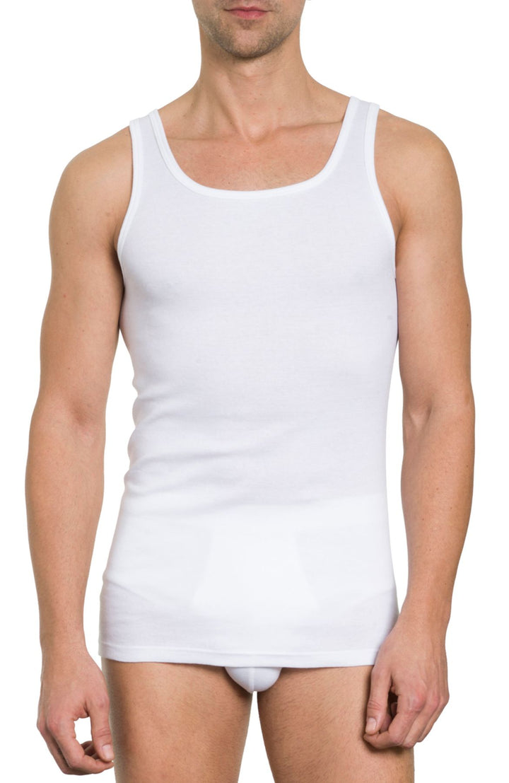 Herren Unterhemd, 2er Pack, Bio Baumwolle, GOTS zertifiziert
