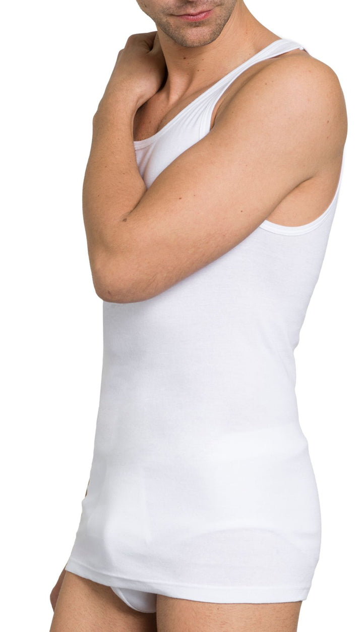 Herren Unterhemd, 2er Pack, Bio Baumwolle, GOTS zertifiziert