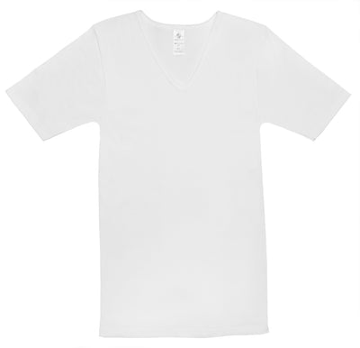 Herren Shirt V-Ausschnitt, 2er Pack, Bio Baumwolle, GOTS zertifiziert