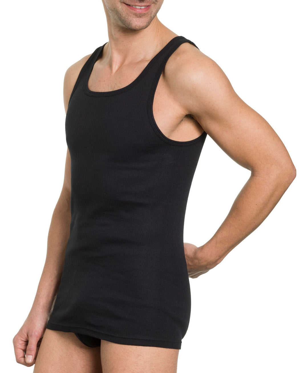 Herren Unterhemd, 2er Pack, Bio Baumwolle, GOTS zertifiziert