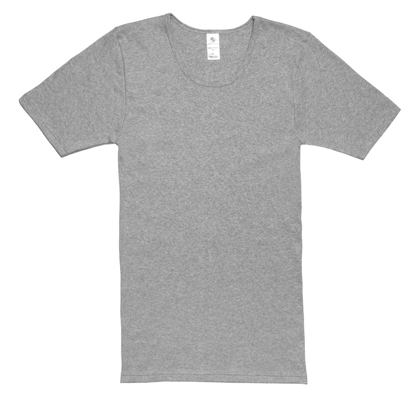 Herren Shirt Rundhals, 2er Pack, Bio Baumwolle, GOTS zertifiziert