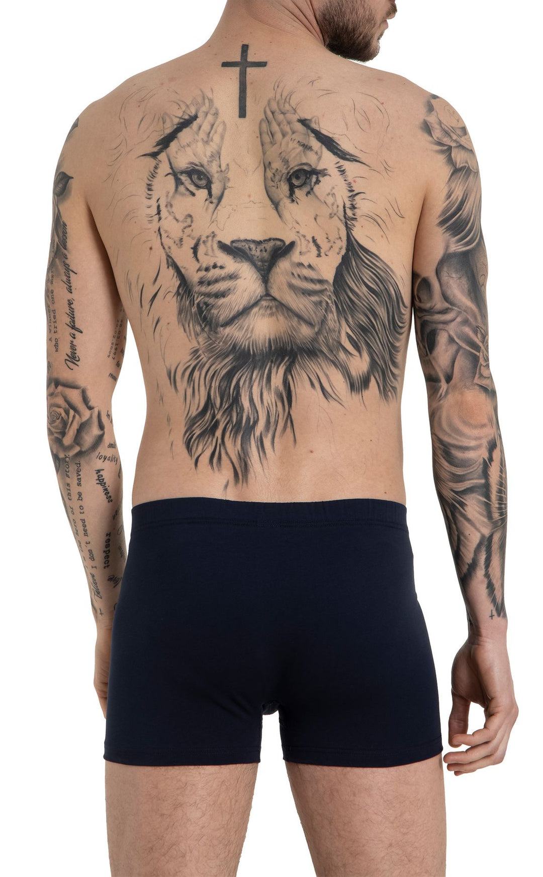 Herren Pants, ohne Eingriff, 2er Pack, Bio Baumwolle/ Elasthan, GOTS zertifiziert