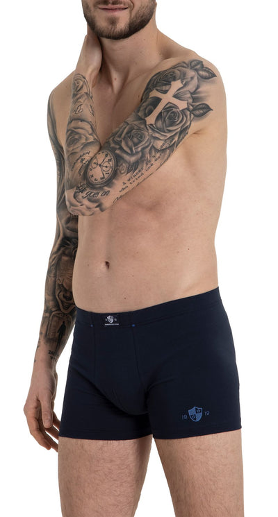 Herren Pants, ohne Eingriff, 2er Pack, Bio Baumwolle/ Elasthan, GOTS zertifiziert