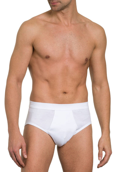 Herren Slip, mit Eingriff, 3er Pack, Bio Baumwolle, GOTS zertifiziert