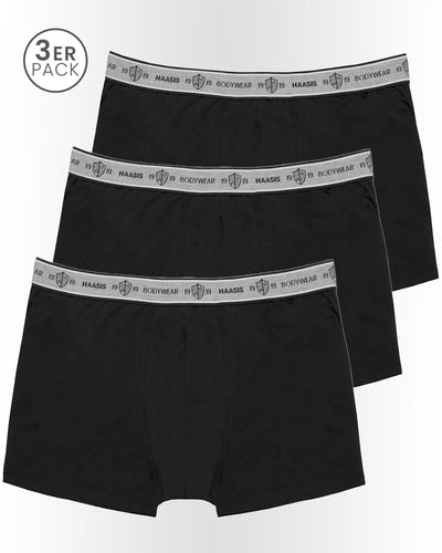 Herren Pants, ohne Eingriff, 3er Pack, Bio Baumwolle/ Elasthan, GOTS zertifiziert