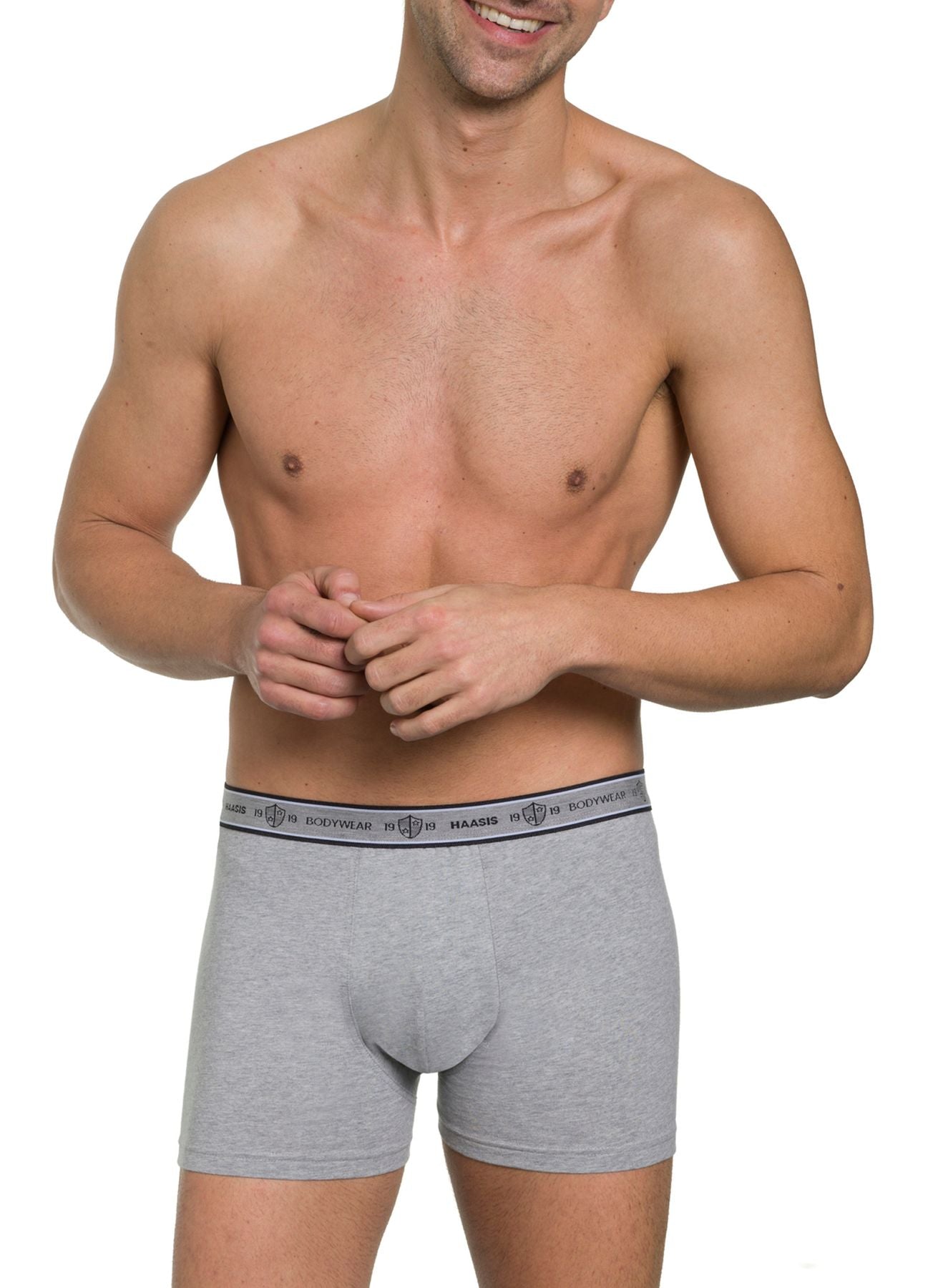 Herren Pants, ohne Eingriff, 3er Pack, Bio Baumwolle/ Elasthan, GOTS zertifiziert