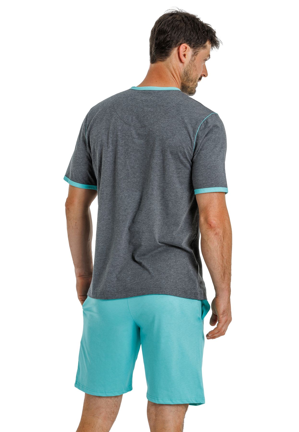 Herren Shorty Rundhals, Bio Baumwolle, GOTS zertifiziert