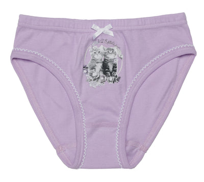 Mädchen Slips, 3er Pack, Feinripp
