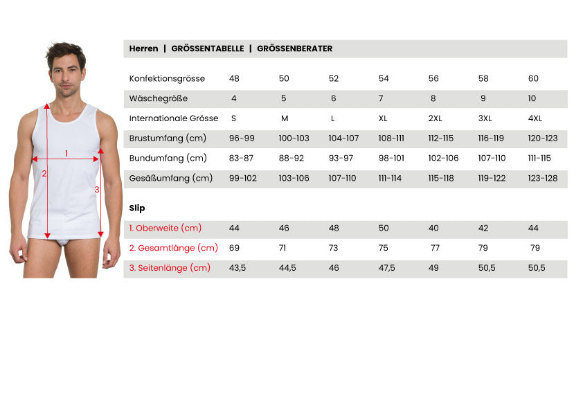 Herren Unterhemd, 2er Pack, Bio Baumwolle/ Elasthan, GOTS zertifiziert